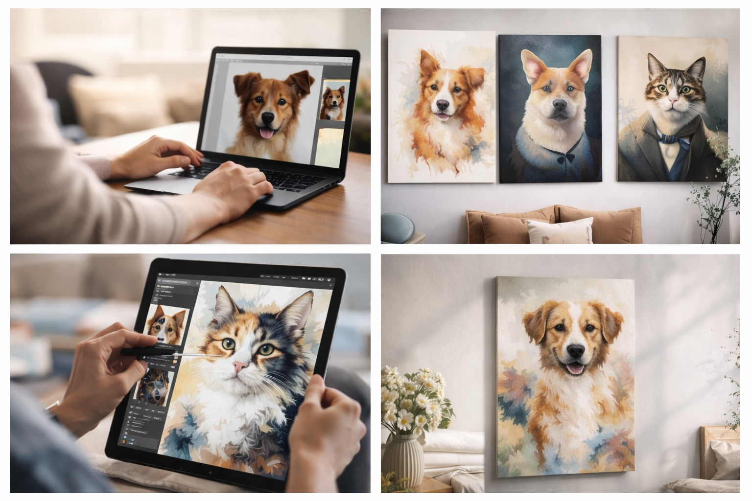 Haustierporträt nach Foto – so funktioniert es