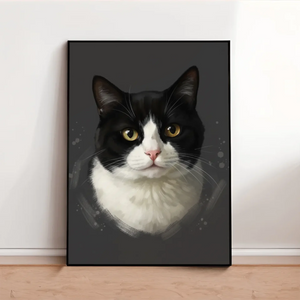 Tierportrait im modernen Stil