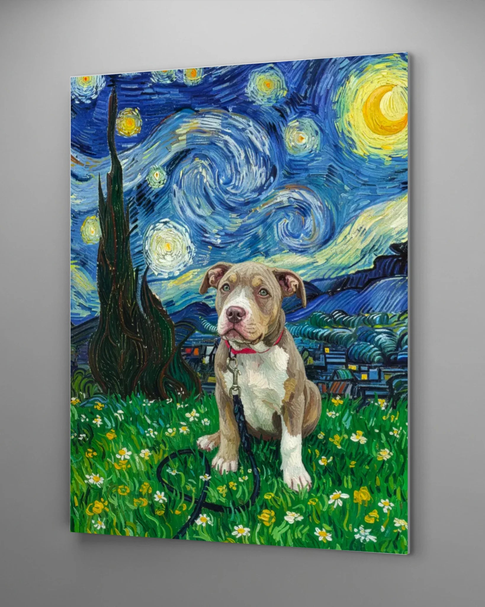 Tierporträt im Van-Gogh-Stil