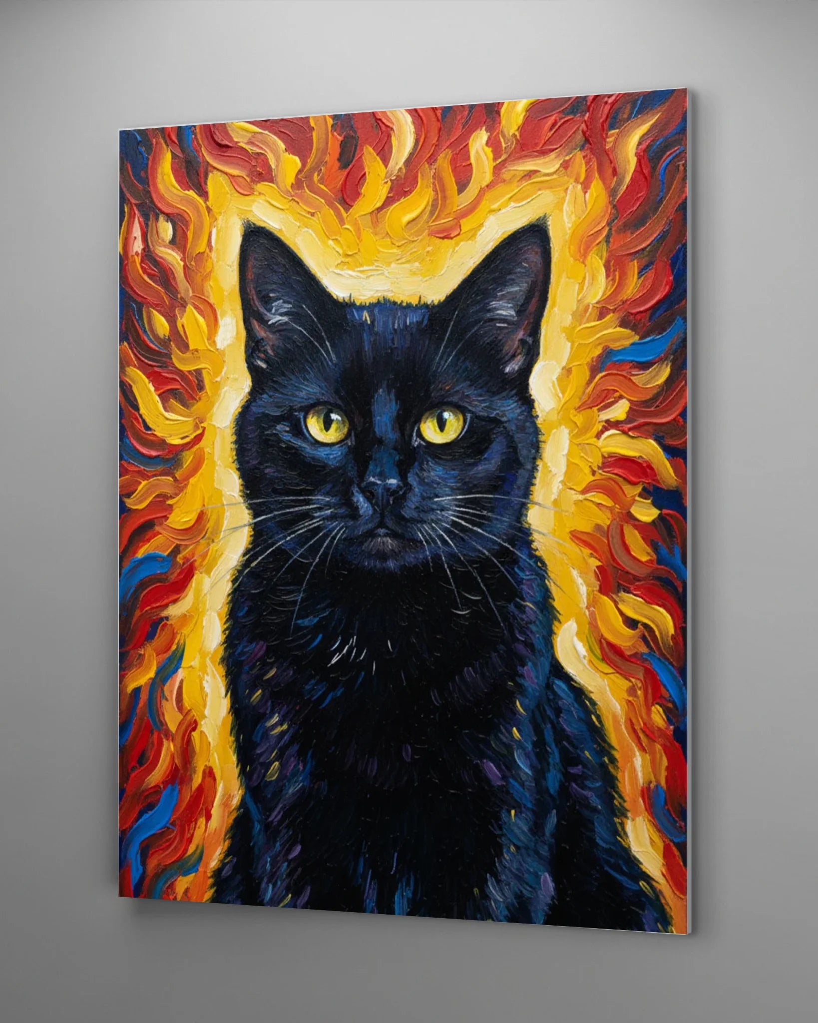 Haustierporträt im expressionistischen Stil