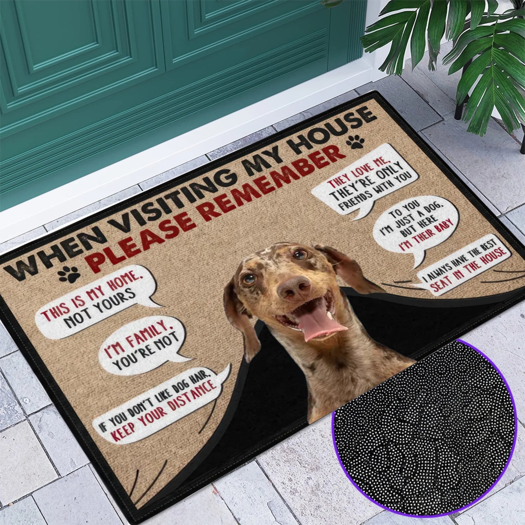 Luxurious Material Door Mat